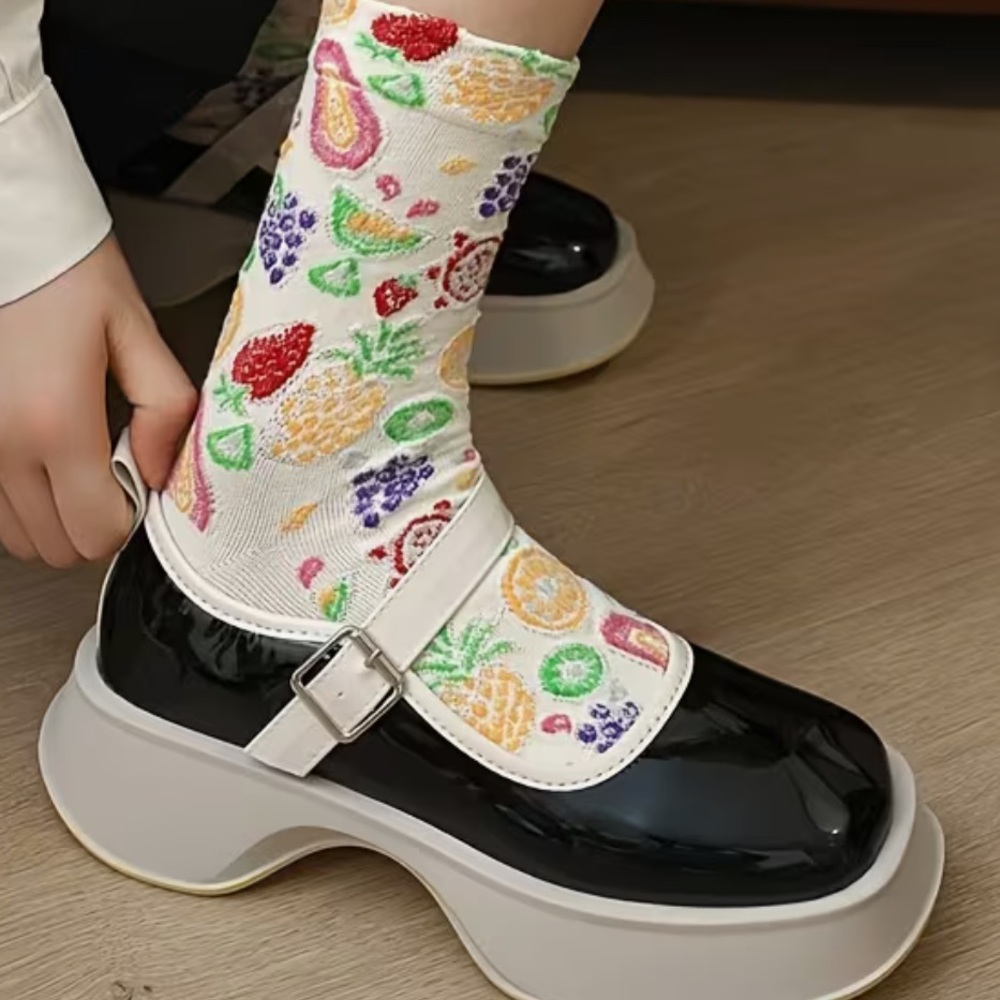 $5🔥 Fun Fruity Socks - Picture 9 of 9